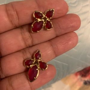 Vintage KS Fleur Studs